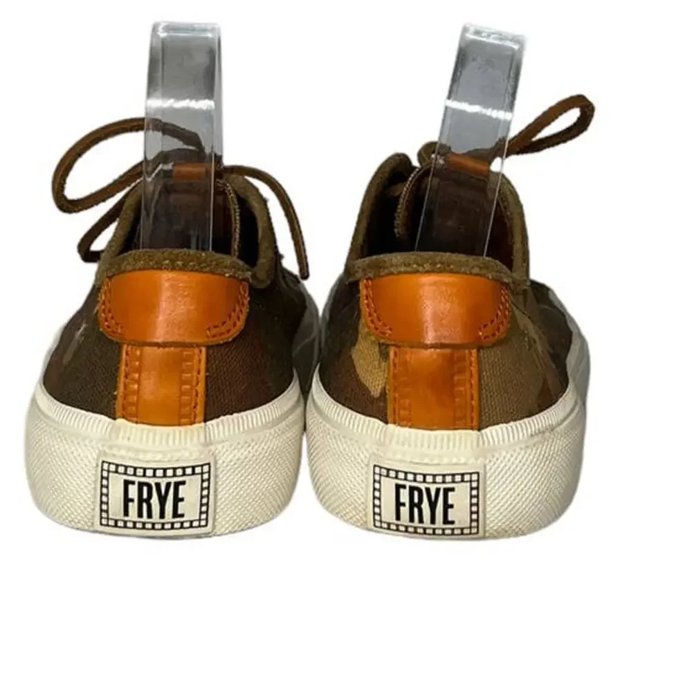 FRYE Ludlow Low Top Camo Shoe SZ 7.5